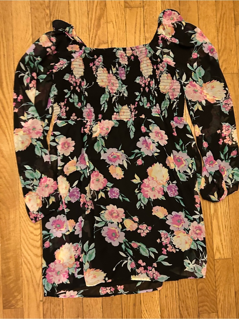 Big Girls/Tween Sugar & Jade Floral Smocked Dress XXL